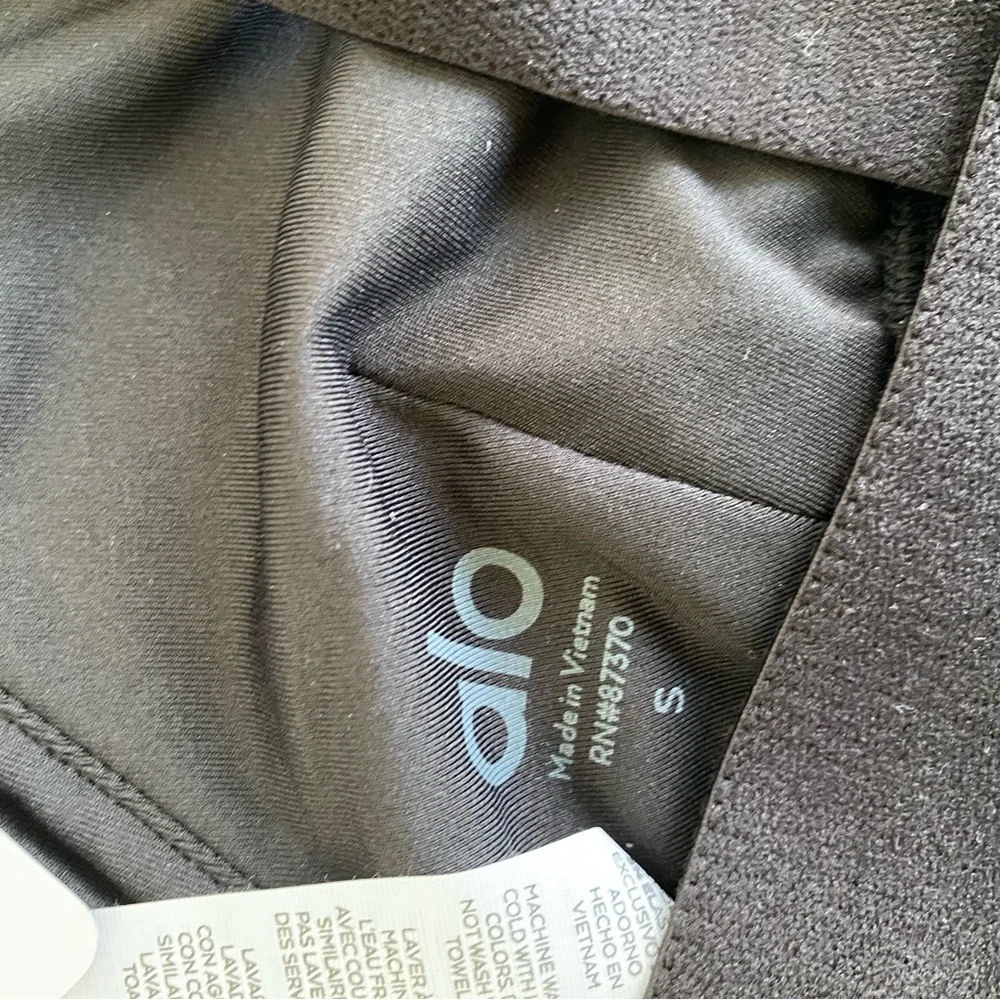 ALO NADI SPORTS BRA BLACK - Picture 5 of 9